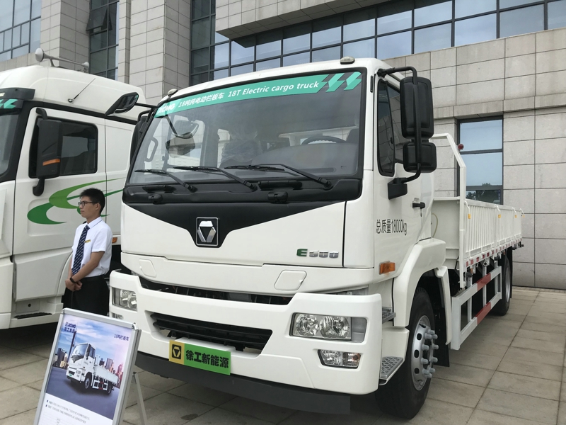 徐工E500 18噸純電動欄板車