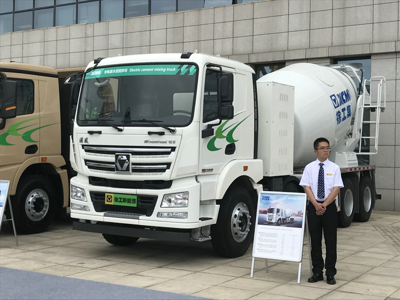 徐工漢風G5充電版水泥攪拌車