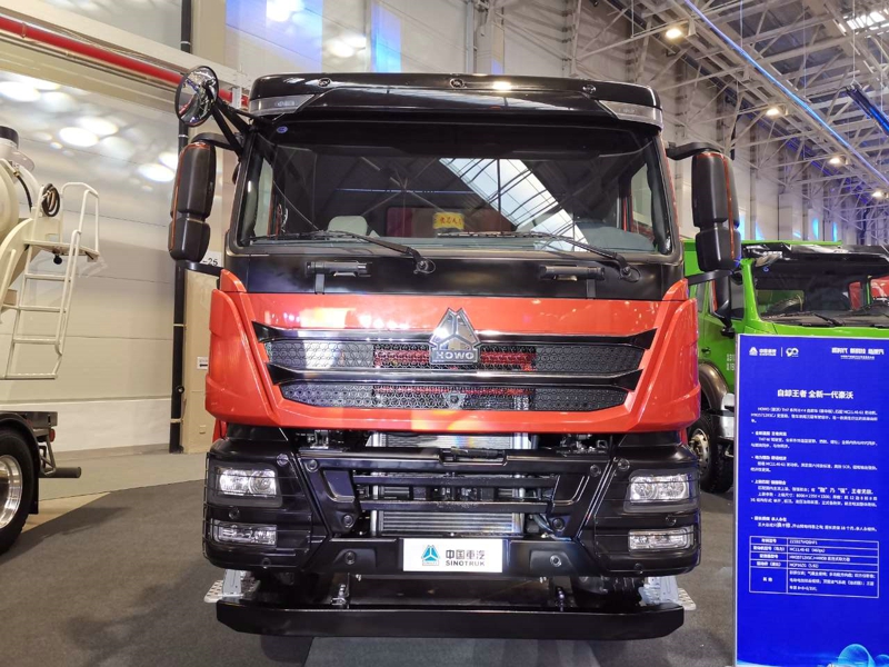 重汽豪沃TH7 8×4自卸車（豪華版），重汽MC11 國六發(fā)動機(jī)